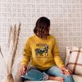 Please Be Patient With Me I Sponge Fleece Raglan Crewneck Sweatshirt Heather Mustard