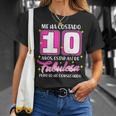 10 Años Fabulosa Cumpleaños 10 Camiseta unisex Regalos para ella
