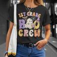 1St Grade Boo Crew First Grade Halloween Costume Teacher T-Shirt Gifts for Her