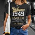 73 Jahre Oldtimer 1949Intage 73Rd Birthday T-Shirt Geschenke für Sie