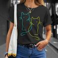 80S 90S Cats Retro Kittenintage Cat Children's T-Shirt Geschenke für Sie