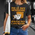 Abbigliamento Divertente Protezioni Per Apicoltori Ape Relax Maglietta Regalos para ella
