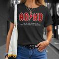 Adhd Highway To Hey Look Uno Scoiattolo Hard Rocker Adhd Maglietta Regalos para ella
