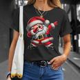 Adorable Père Noël Dab Dance Fun Garçons Filles Famille T-Shirt Cadeaux pour elle