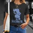 Ähm Nö No Slogan Drama Queen Hippopotamus Nölpferd T-Shirt Geschenke für Sie