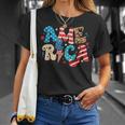 America 4Th Of July Independence Day 1776 Vintage Retro T-Shirt Gifts for Her