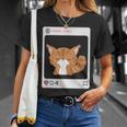 Amo El Gato Maine Coon Gatos Mascota Lindo Gato Doméstico Camiseta unisex Regalos para ella