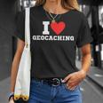 Amo Il Geocaching Geocaching Geocacher Maglietta Regalos para ella