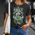 Angler Angel Fischer Woman In Love My Best Fang T-Shirt Geschenke für Sie