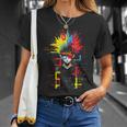 Anime Colorido Arte Japón Arte Gráfico Anime Camiseta unisex Regalos para ella