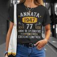 Annata 77 Compleanno 1947 77 Anni Compleanno Uomo Donna 1947 Maglietta Regalos para ella