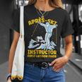 Apres Ski Instructor Sci Maglietta Regalos para ella