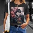 Art Sur Le Thème Du Dragon Japonais Mignon T-Shirt Cadeaux pour elle