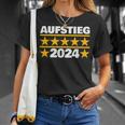 Aufsteiger 2024 Mannschaft Meister Aufstieg Meiste R Fan T-Shirt Geschenke für Sie