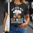 Aus Dem Weg Ich Muss Pizza Machen Pizza Baker Saying S T-Shirt Geschenke für Sie