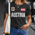 Austria Austria Flag Austria Souvenir T-Shirt Geschenke für Sie