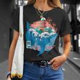 Ballena Japonesa Gran Ola Kanagawa Japón Arteintage Camiseta unisex Regalos para ella