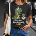 Bambino Fratello Maggiore Regali Diventerò Fratello Maggiore 2025 Maglietta Regalos para ella