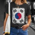 Bandiera Della Corea Del Sud Regali Della Corea Del Sud Amore Corea Maglietta Regalos para ella