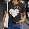 Baseball Pirate For Baseball Player Pitcher Catcher T-Shirt Gifts for Her