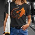 Basketball Pallacanestro Grafico Basket Maglietta Regalos para ella