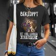 Bekloppt Istiel Cooler Als Perfekt Hunderrückt Spruch T-Shirt Geschenke für Sie