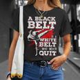 Belt Martial Arts T-Shirt Geschenke für Sie