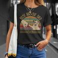 Best Aussie Dad Ever Retrointage Sunset Maglietta Regalos para ella