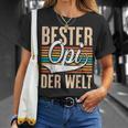 Bester Opi Der Weltintage Saying Grandfather T-Shirt Geschenke für Sie