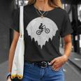 Bicycle Bmx Driver Full Moon T-Shirt Geschenke für Sie