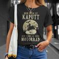 Biker Mein Besen Ist Kaputt Ich Fahre Motorrad Hexen German Langu T-Shirt Geschenke für Sie