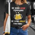 Birra Divertente Uomo Simpatica Scritte Divertenti Maglietta Regalos para ella