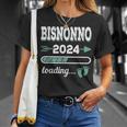 Bisnonno 2024 Loading Regalo Divertente Gravidanza Nascita Maglietta Regalos para ella