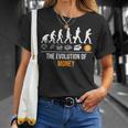 Bitcoin The Evolution Of Money Maglietta Regalos para ella