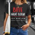 Bitte Nicht Rreden Ich Star O S T-Shirt Geschenke für Sie