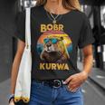 Bobr Kurwa Flannelette Meme Bóbr Bober Kurwa T-Shirt Geschenke für Sie