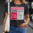 Bumsbar Test Winner 2024 Mallorca Edition T-Shirt Geschenke für Sie