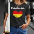 Burgenland Liebe Zum Burgenland T-Shirt Geschenke für Sie