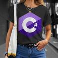 C C Sharp Programmer T-Shirt Geschenke für Sie