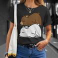 Camicia Da Notte Ufficiale Orsi Pigiama Orso Marrone Maglietta Regalos para ella