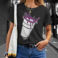 Camicie Magre Purple Drank Dirty Double Cup Lean Line Smoke Maglietta Regalos para ella