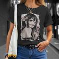 Camisa De Anime Gótica Creepy Horror Anime Manga Japonés Camiseta unisex Regalos para ella