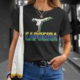 Capoeira Brasileña Brasileño Hobby Artes Marciales Camiseta unisex Regalos para ella