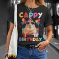 Capybara Capibara Per Feste Di Compleanno Per Ragazze E Ragazzi Maglietta Regalos para ella