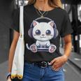 Cat Gaming T-Shirt Geschenke für Sie