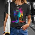 Color Splash For And Women T-Shirt Geschenke für Sie