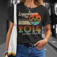 Compleanno Uomi Regalo Donna Leggendario Dal Settembre 2014 Maglietta Regalos para ella
