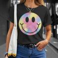 Con Logo Tie Dye Smile Face Happy Smiling Face Taschino Maglietta Regalos para ella