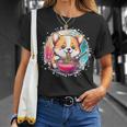 Corgi Dog Ramen Noodles Anime Cute Kawaii Manga Corgi Dog T-Shirt Geschenke für Sie