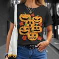 Costume Citrouille Enfant Adulte Deguisement Citrouille T-Shirt Cadeaux pour elle